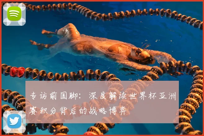 专访前国脚:深度解读世界杯亚洲赛积分背后的战略博弈